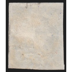 n°14Ah, variété "POSTFS", Napoléon non-dentelé 20c bleu, oblitéré - TB D'ASPECT