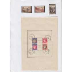 France 1937/1959, collection neufs ** dont bloc PEXIP, variétés... COTE 4000 €