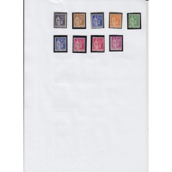 France 1937/1959, collection neufs ** dont bloc PEXIP, variétés... COTE 4000 €