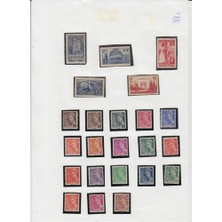 France 1937/1959, collection neufs ** dont bloc PEXIP, variétés... COTE 4000 €