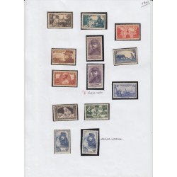 France 1937/1959, collection neufs ** dont bloc PEXIP, variétés... COTE 4000 €