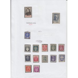 France 1937/1959, collection neufs ** dont bloc PEXIP, variétés... COTE 4000 €
