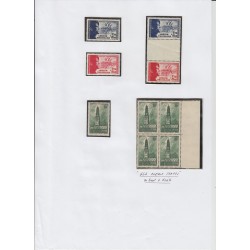 France 1937/1959, collection neufs ** dont bloc PEXIP, variétés... COTE 4000 €