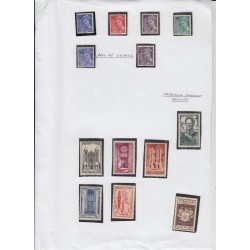 France 1937/1959, collection neufs ** dont bloc PEXIP, variétés... COTE 4000 €