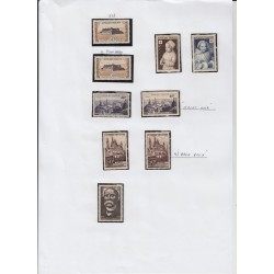 France 1937/1959, collection neufs ** dont bloc PEXIP, variétés... COTE 4000 €