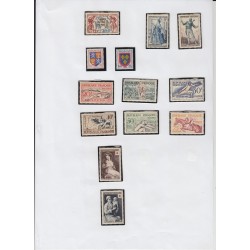 France 1937/1959, collection neufs ** dont bloc PEXIP, variétés... COTE 4000 €