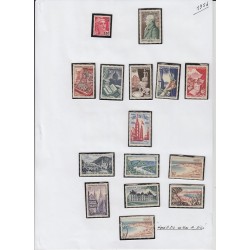 France 1937/1959, collection neufs ** dont bloc PEXIP, variétés... COTE 4000 €