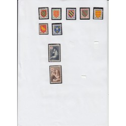 France 1937/1959, collection neufs ** dont bloc PEXIP, variétés... COTE 4000 €