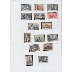 France 1937/1959, collection neufs ** dont bloc PEXIP, variétés... COTE 4000 €