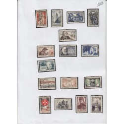 France 1937/1959, collection neufs ** dont bloc PEXIP, variétés... COTE 4000 €