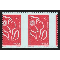 n°3734 variété "piquage à cheval", Lamouche TVP rouge ITVF, neufs ** - SUPERBE