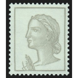 n°1263h variété "couleur rouge omise", Marianne de Decaris, neuf ** , SUPERBE
