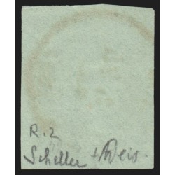 n°42B, Cérès Bordeaux 5c vert-jaune, oblitéré càd Type16, signé SCHELLER - TB