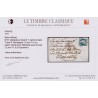 Ballon monté "Le Duquesne", Paris rue Montaigne pour Marseille - Certificat