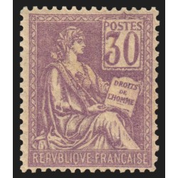 n°115, Mouchon 30c violet, neuf ** sans charnière - TB