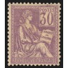 n°115, Mouchon 30c violet, neuf ** sans charnière - TB n°115, Mouchon 30c violet, neuf ** sans charnière - TB