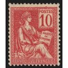 n°116, Mouchon 10c rouge, Type II, neuf ** sans charnière - TB n°116, Mouchon 10c rouge, Type II, neuf ** sans charnière - TB