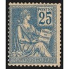 n°118, Mouchon 25c bleu, Type II, neuf ** sans charnière - TB D'ASPECT n°118, Mouchon 25c bleu, Type II, neuf ** sans charnière - TB D'ASPECT