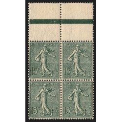 n°130h, variété "impression recto-verso oblique", neuf ** sans charnière - TB