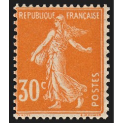 n°141, Semeuse camée 30c orange, neuf ** sans charnière - TB