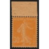 n°141c, variété papier GC, Semeuse 30c orange, neuf ** sans charnière - SUPERBE n°141c, variété papier GC, Semeuse 30c orange, neuf ** sans charnière - SUPERBE