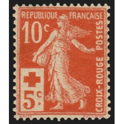 n°147, Semeuse Croix-Rouge 1914, neuf ** sans charnière - SUPERBE