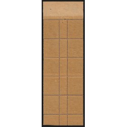 n°157, millésime 9 avec manchette GC, neuf ** sans charnière - SUPERBE