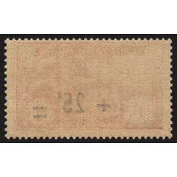 n°168, Orphelins, 25c sur 1fr+1fr carmin, neuf ** sans charnière - TB