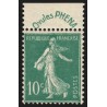 n°188, Semeuse 10c vert bandelette Phéna 1924, neuf ** sans charnière - TB n°188, Semeuse 10c vert bandelette Phéna 1924, neuf ** sans charnière - TB
