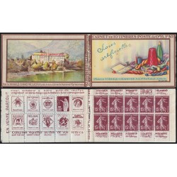 n°189-C1, carnet VIRGILE CHAREYRE complet, neufs ** sans charnière - TB