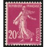 n°190a, Type IV, Semeuse 20c lilas-rose, neuf ** sans charnière - TB n°190a, Type IV, Semeuse 20c lilas-rose, neuf ** sans charnière - TB