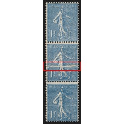 n°205d, variété "impression sur raccord" neuf ** sans charnière - SUPERBE