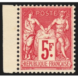 n°216, Exposition Paris 1925, Sage 5fr carmin, neuf ** sans charnière - TB