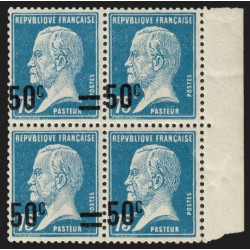 n°219b, variétés surcharge "valeur sur valeur avec barres", neuf ** - TB