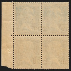 n°219b, variétés surcharge "valeur sur valeur avec barres", neuf ** - TB