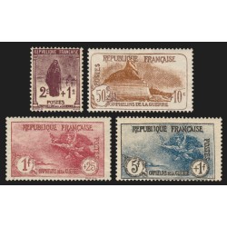 n°229/232, Orphelins 1926-27, série complète, neufs ** sans charnière - TB