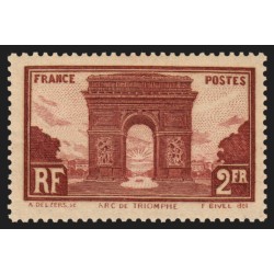 n°258, Arc de Triomphe 1929, neuf ** sans charnière - TB