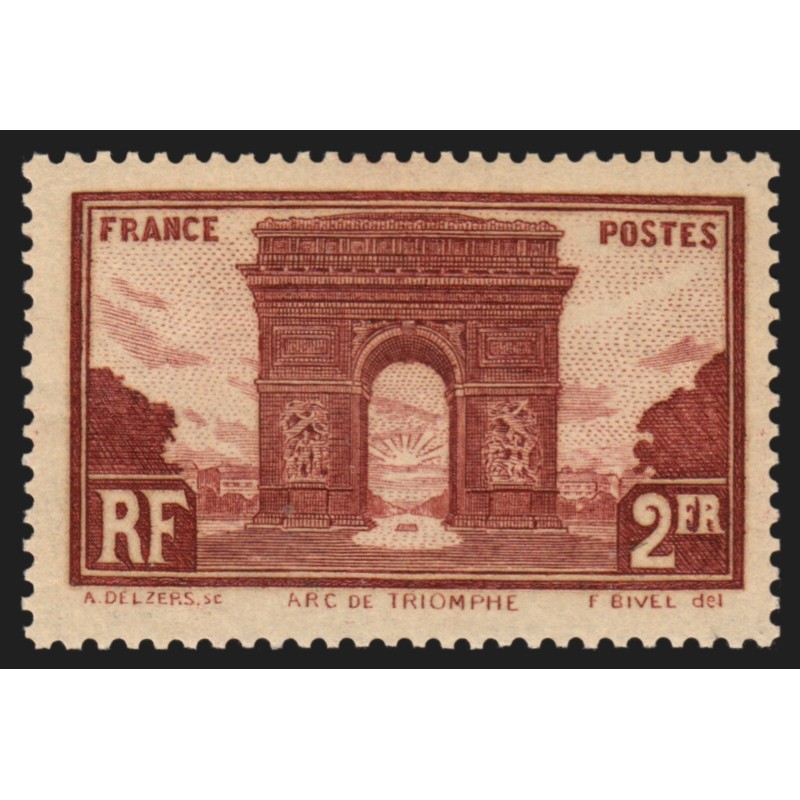 n°258, Arc de Triomphe 1929, neuf ** sans charnière - TB
