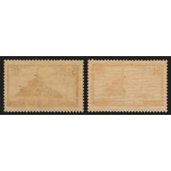 n°260/260a, Mont-Saint-Michel 1929, les 2 types, neufs ** sans charnière - TB