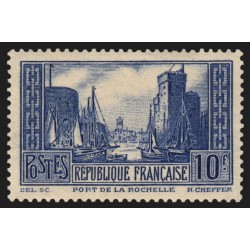 n°261, Port de La Rochelle 1929, Type III, neuf * légère trace de ch. - SUPERBE
