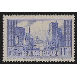 n°261b, Port de La Rochelle, outremer pâle, Type I, neuf ** sans charnière - TB