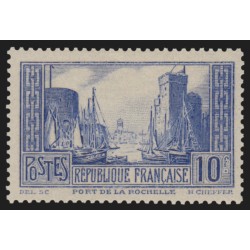 n°261c, Port de La Rochelle, Type II, neuf ** sans charnière, signé CALVES - TB