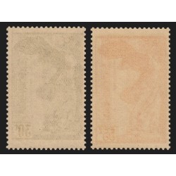 n°354/355, Victoire de Samothrace, neufs ** sans charnière - TB