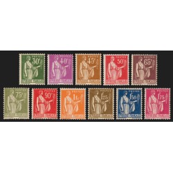 n°280/289, Paix 1932, série complète, neufs ** sans charnière - TB