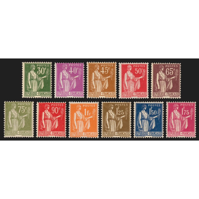 n°280/289, Paix 1932, série complète, neufs ** sans charnière - TB