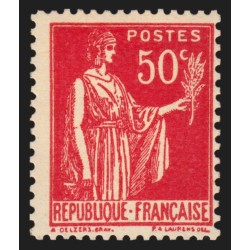 n°283s, Faux de Barcelone, Paix 50c rose-rouge, neuf ** sans charnière - TB