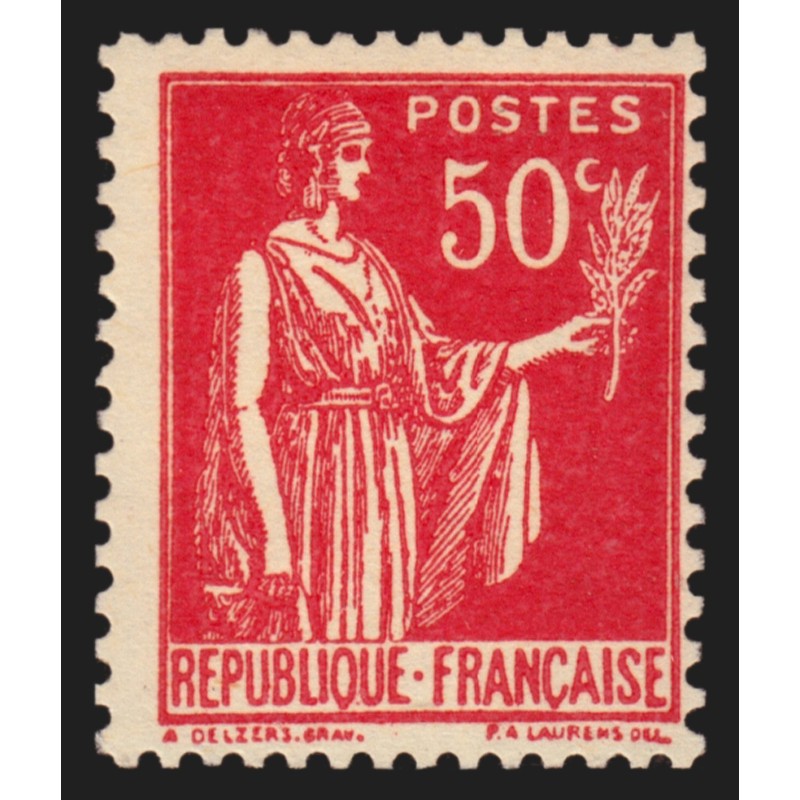 n°283s, Faux de Barcelone, Paix 50c rose-rouge, neuf ** sans charnière - TB