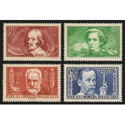 n°330/333, Chômeurs intellectuels 1936, série complète, neufs ** - TB
