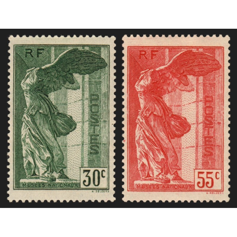 n°354/355, Victoire de Samothrace, neufs ** sans charnière - SUPERBE
