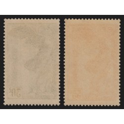 n°354/355, Victoire de Samothrace, neufs ** sans charnière - SUPERBE